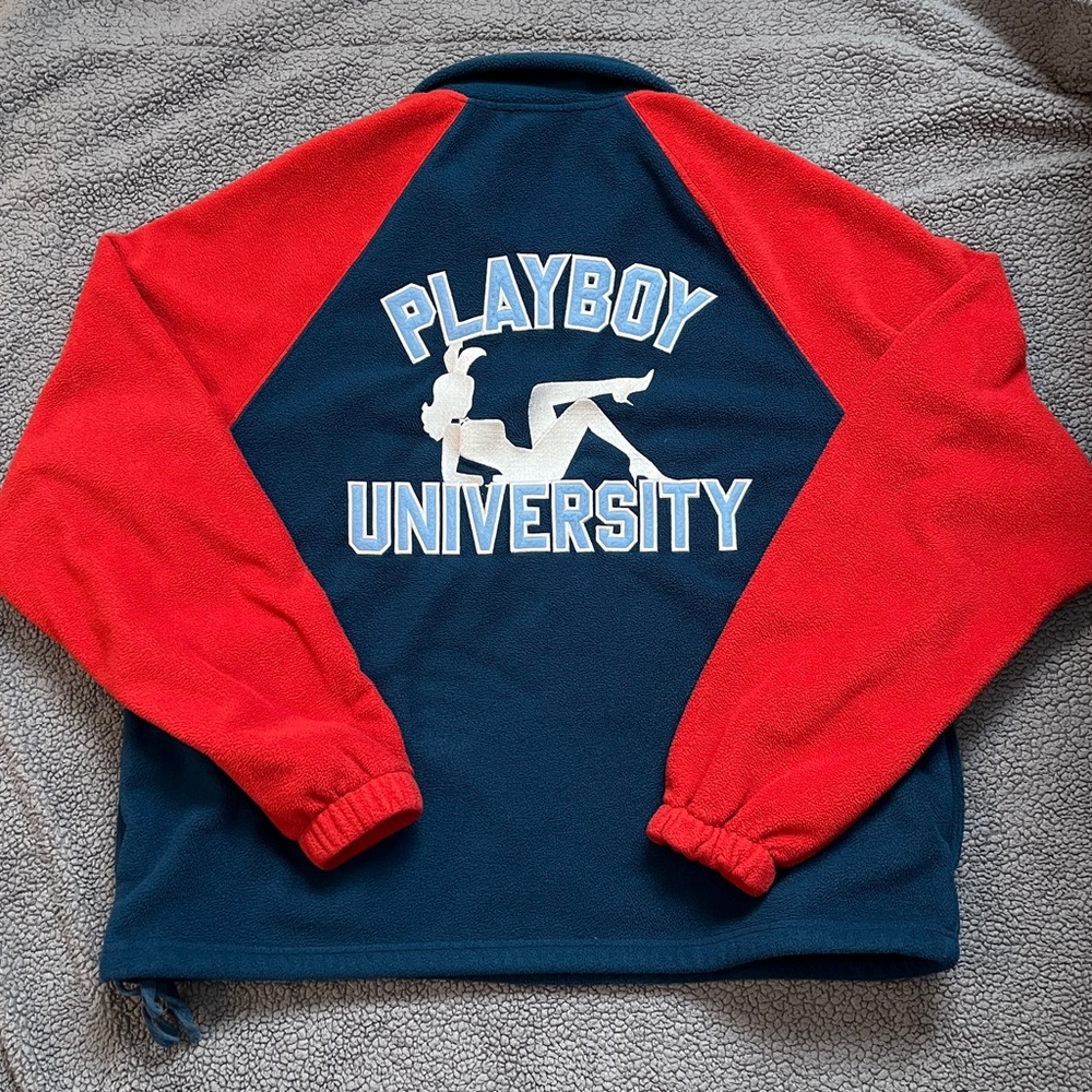 Playboy by Pacsun Fleece Quarter Zip